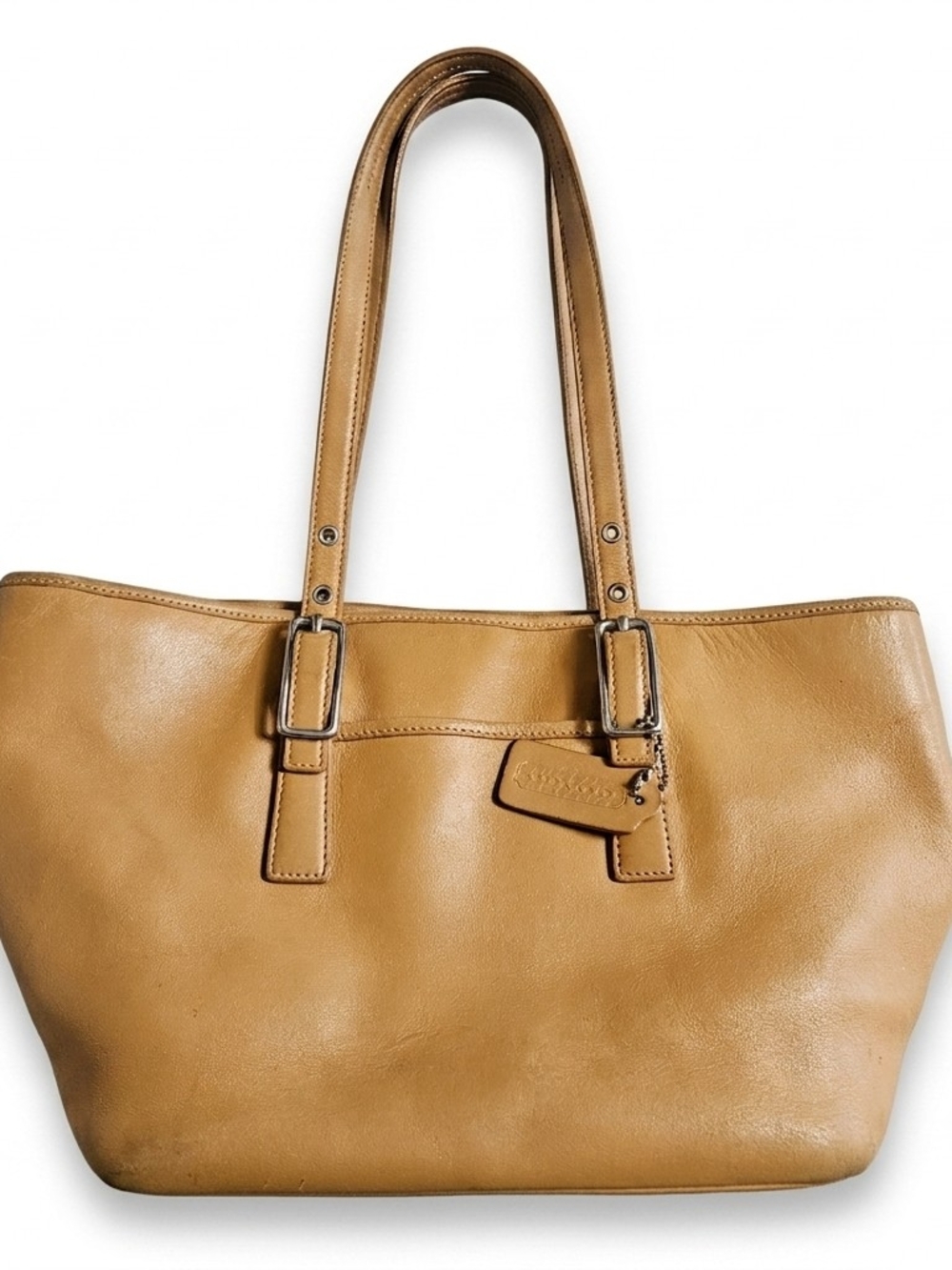 ​Vintage Coach 9847 Tan Leather Legacy Market Tote